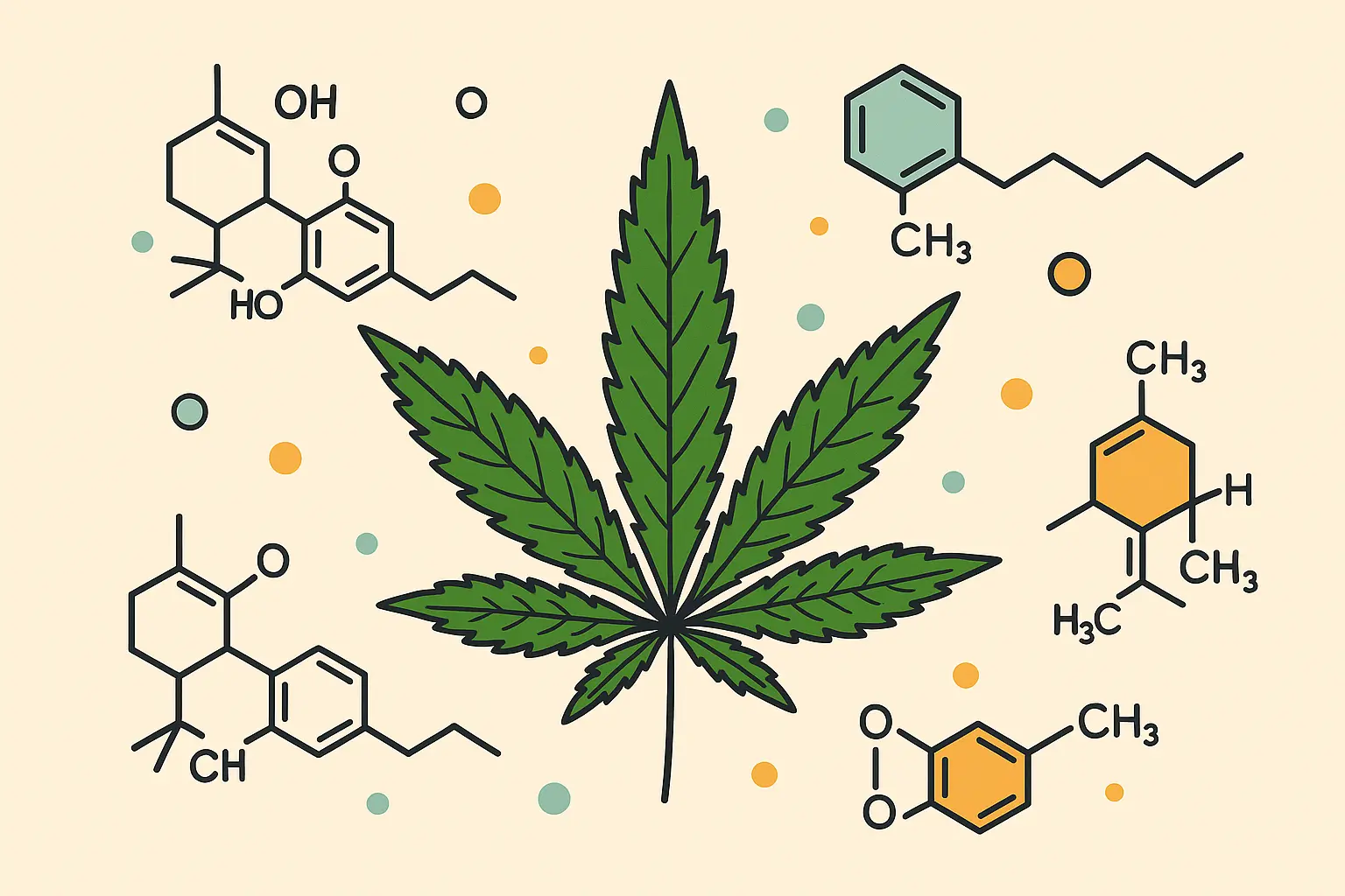 Cannabis terpene and cannabinoid profile
