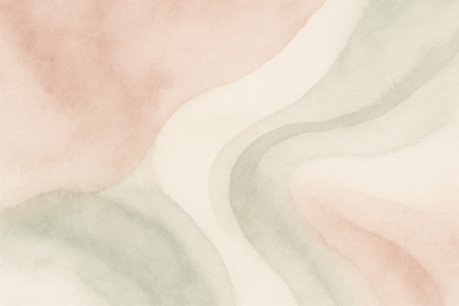 Soft watercolor wash wallpaper design