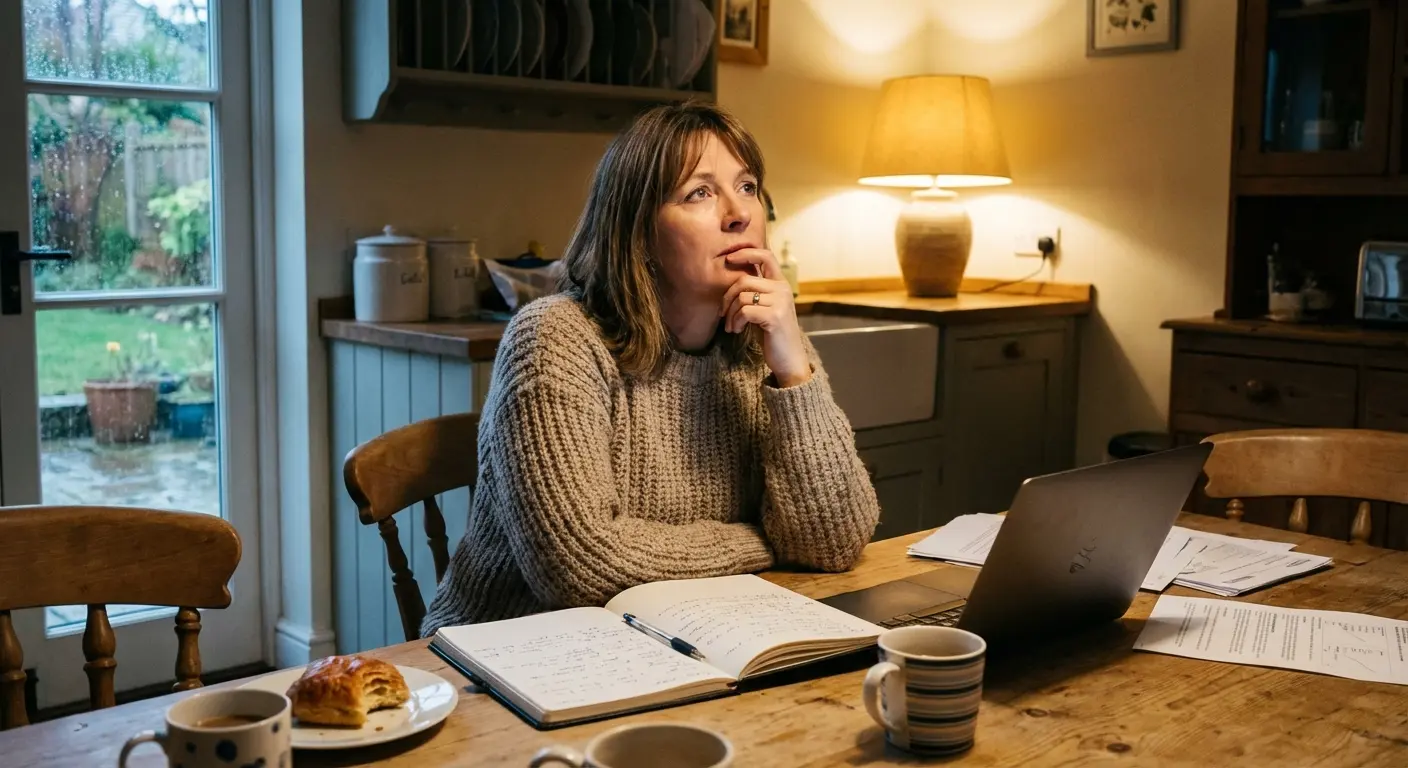 Person overwhelmed by the gap between reading examples and writing their own eulogy