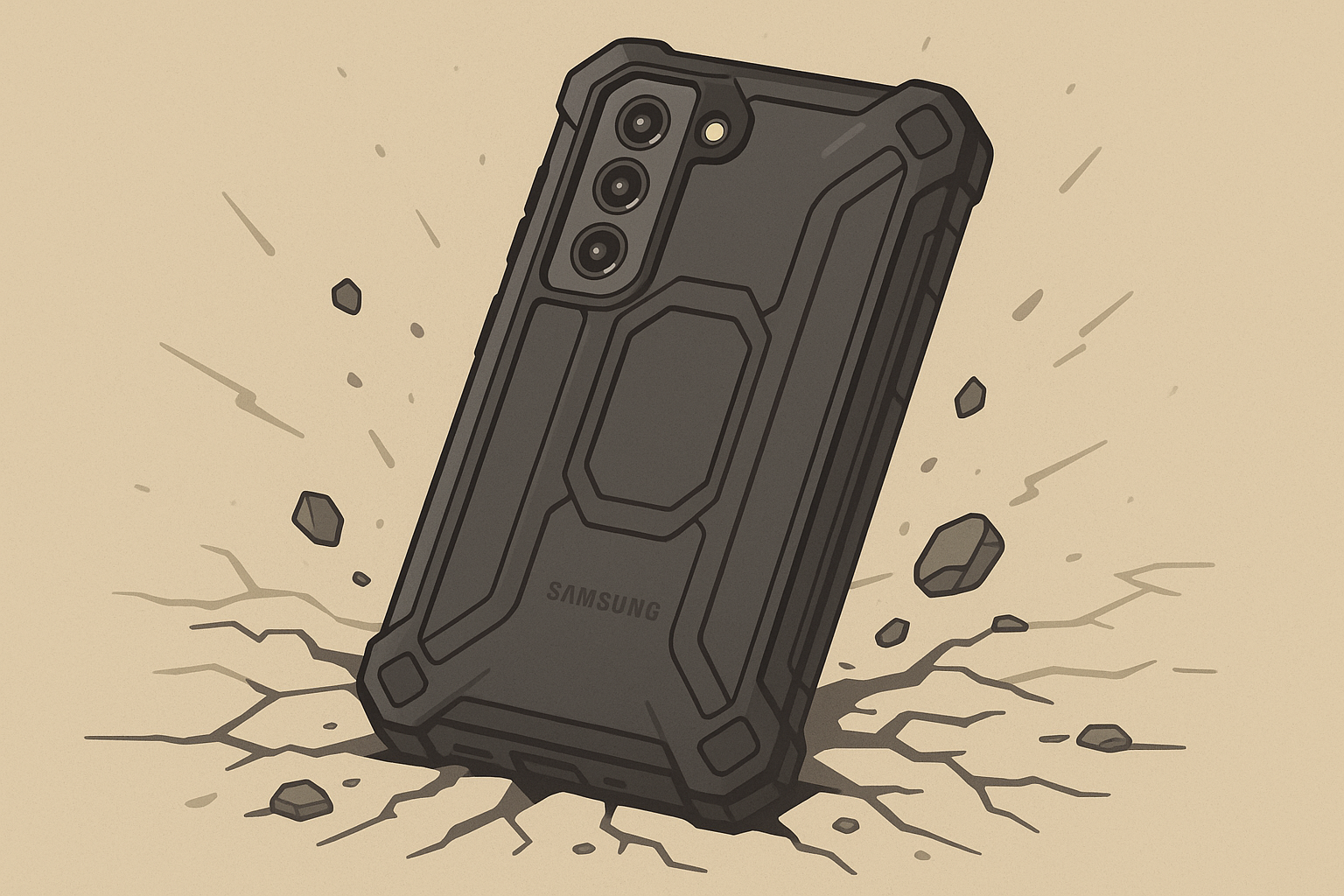 Rokform Samsung phone case protection