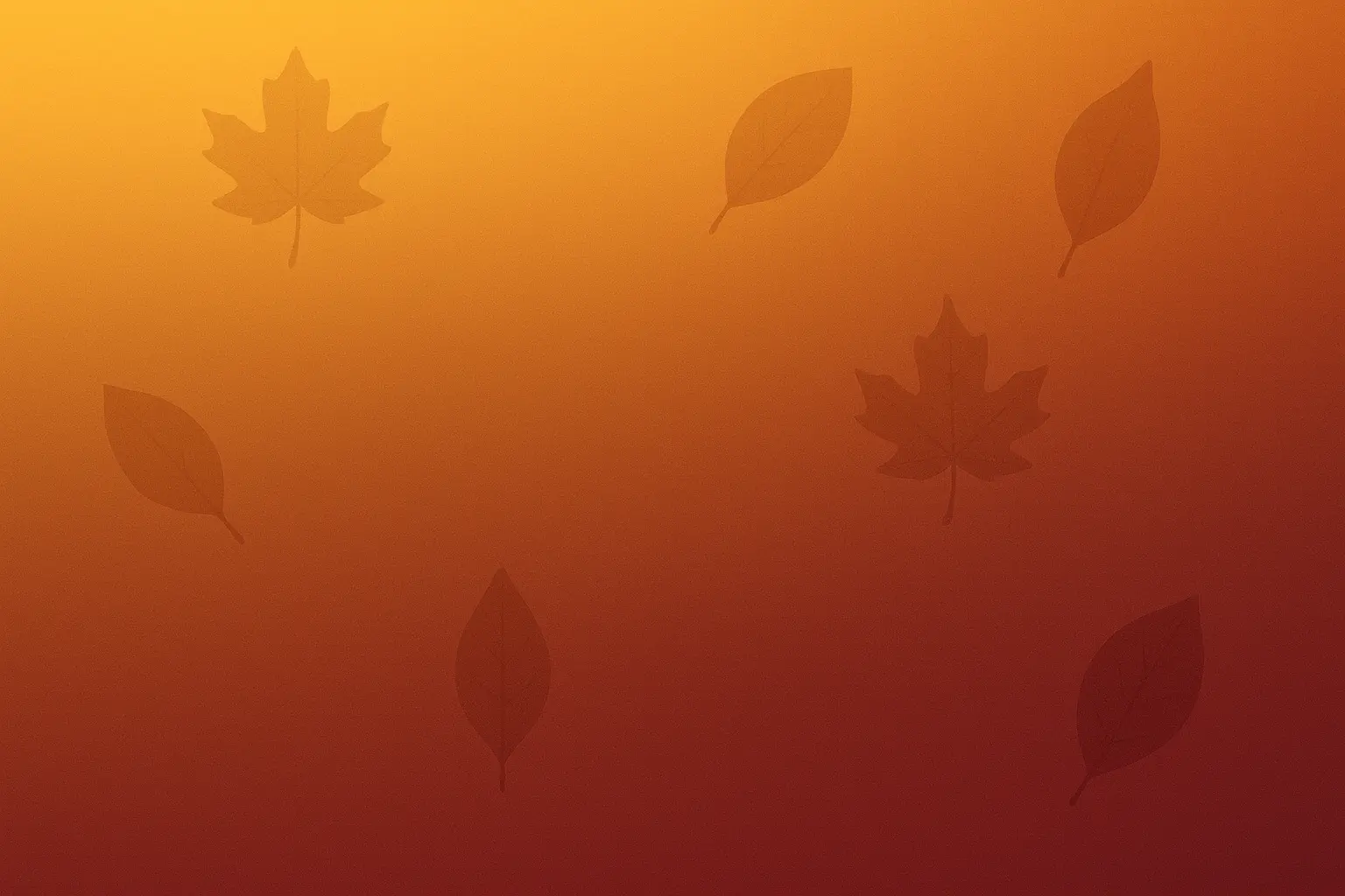 Minimalist autumn gradient wallpaper