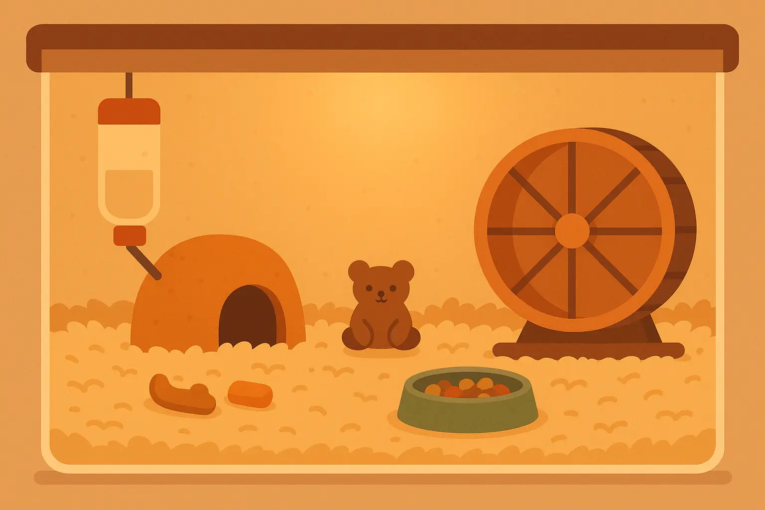 Small pet memorial with flowers and toys