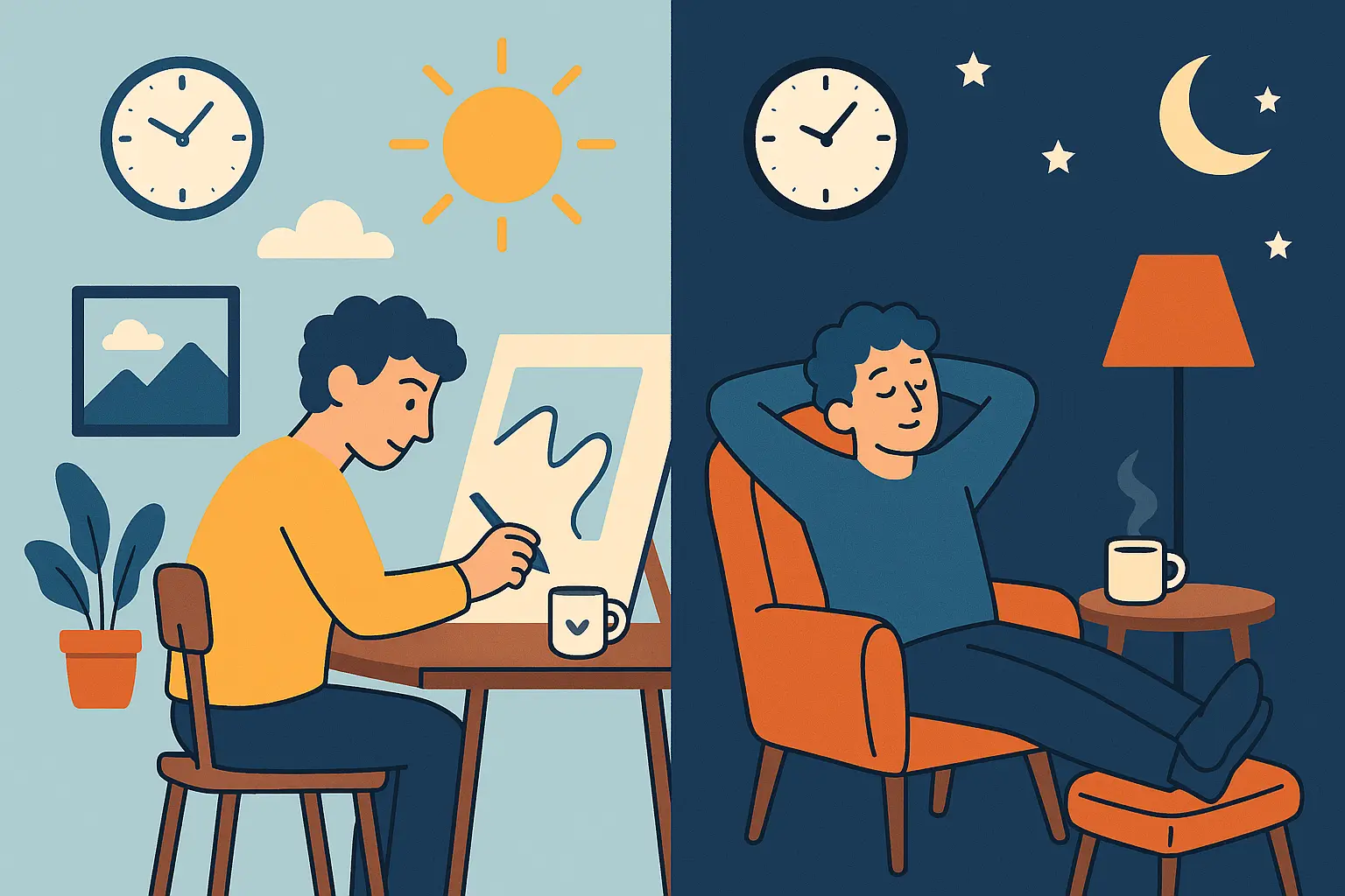 Daytime Blue Dream consumption in creative workspace