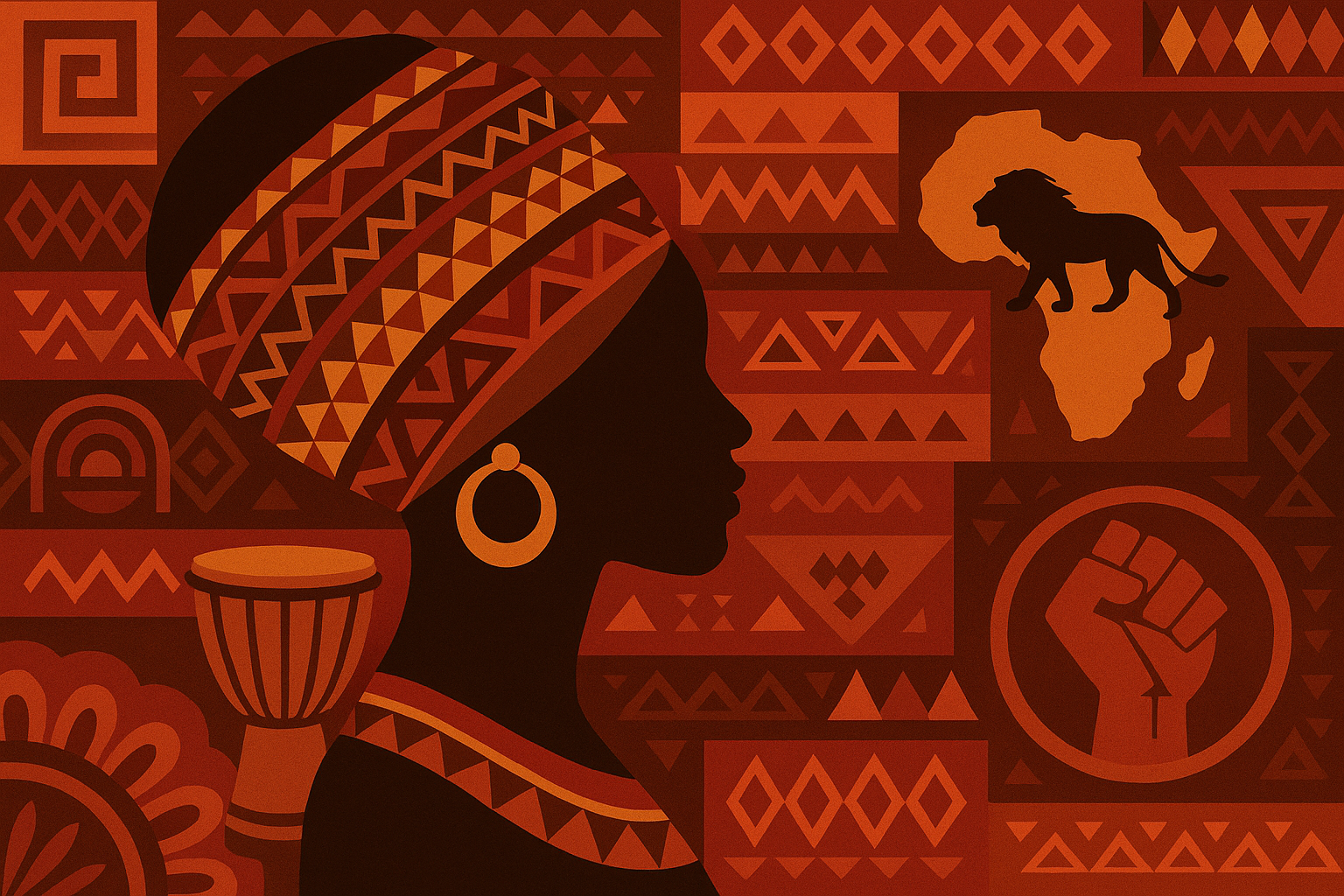 Black History Month tribute wallpaper