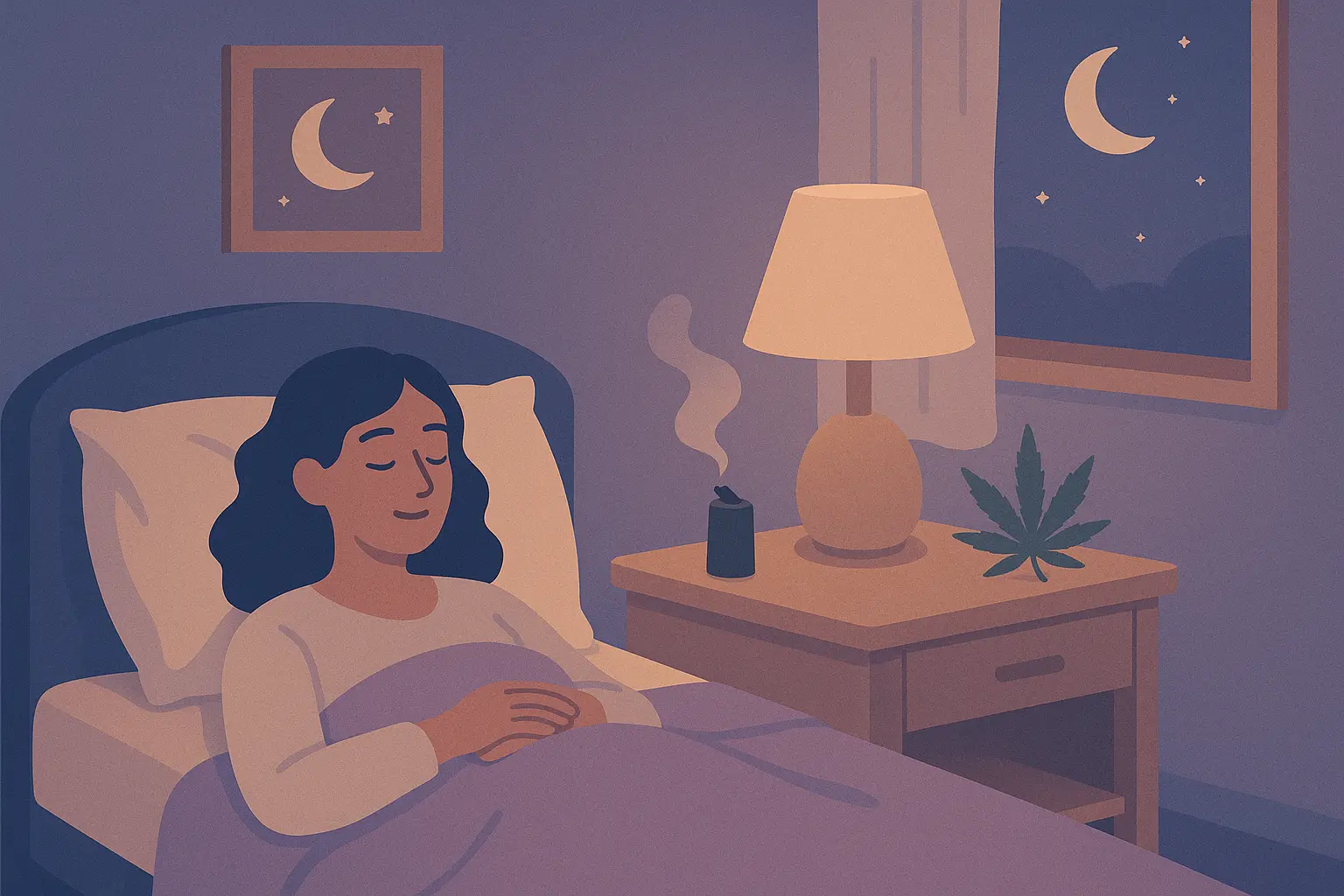 Cannabis therapeutic benefits for sleep and pain relief