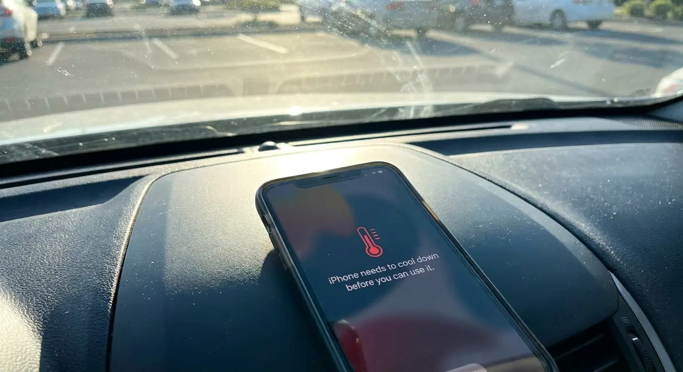 Thermal expansion layers in phone display