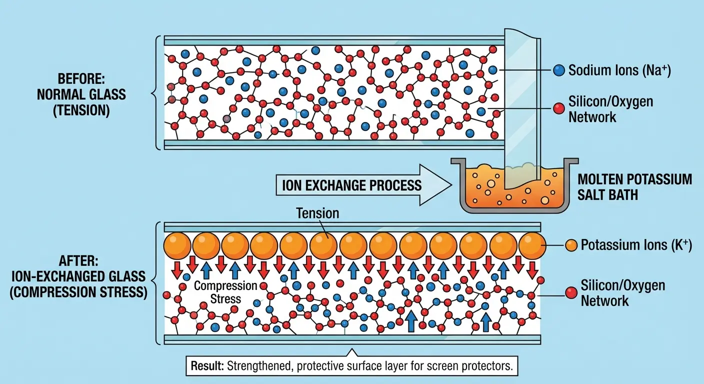 The difference between $8 glass and $40 glass under a microscope