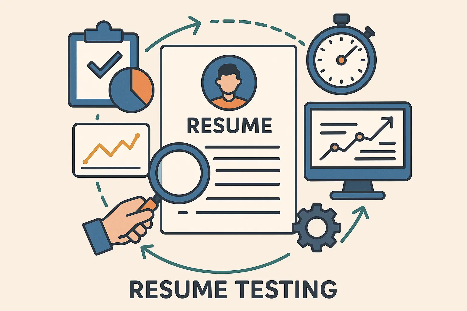 Resume testing and optimization process