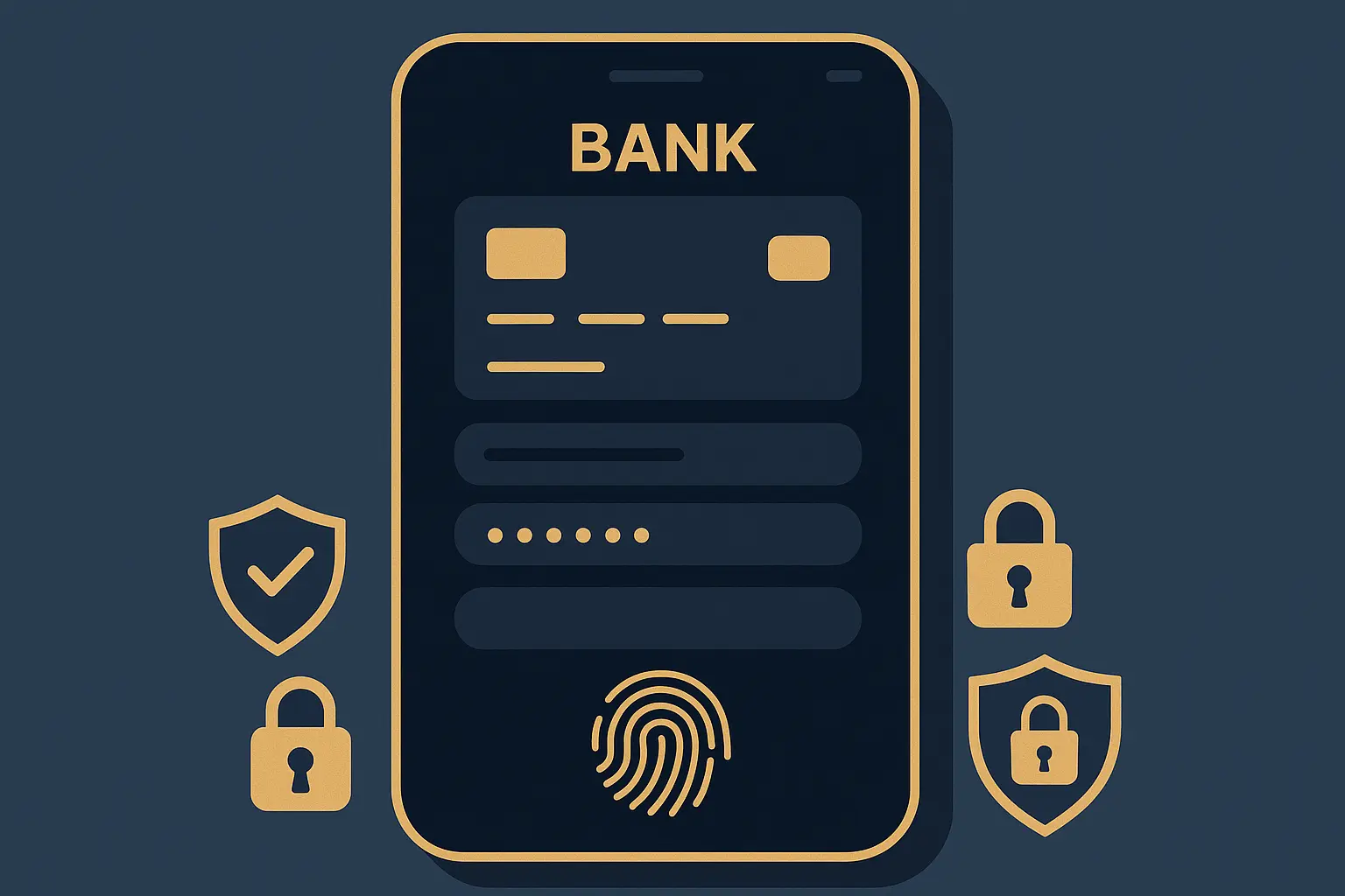 Mobile banking security settings