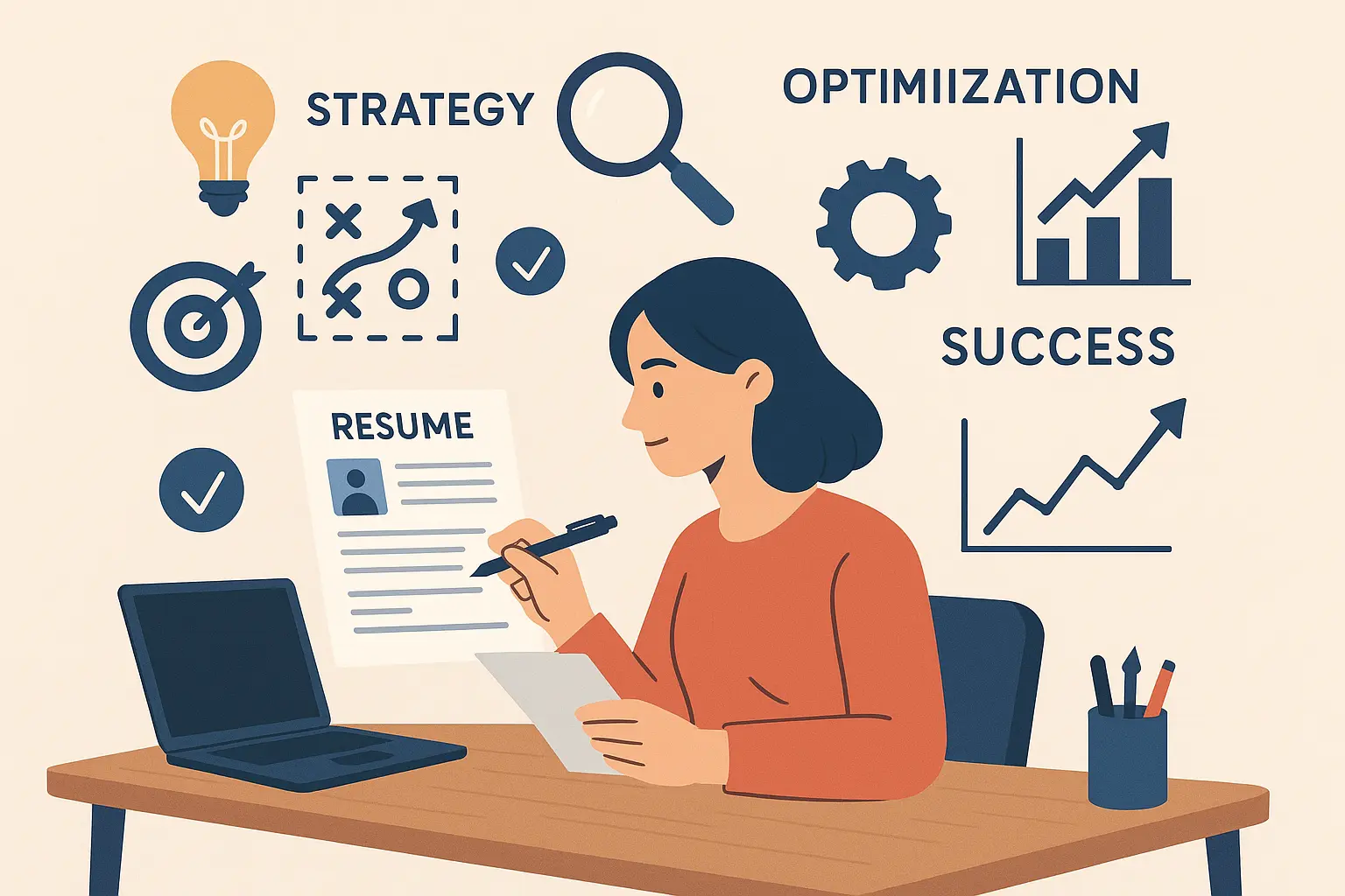 Resume summary optimization strategies