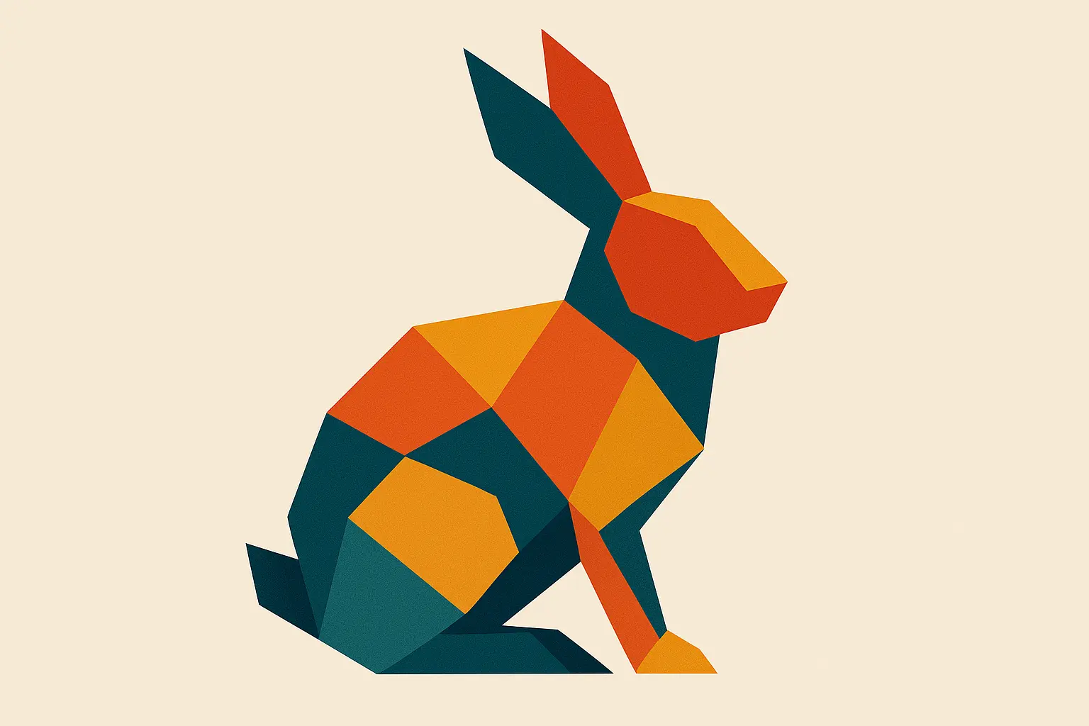 Neon Easter typography wallpaper design