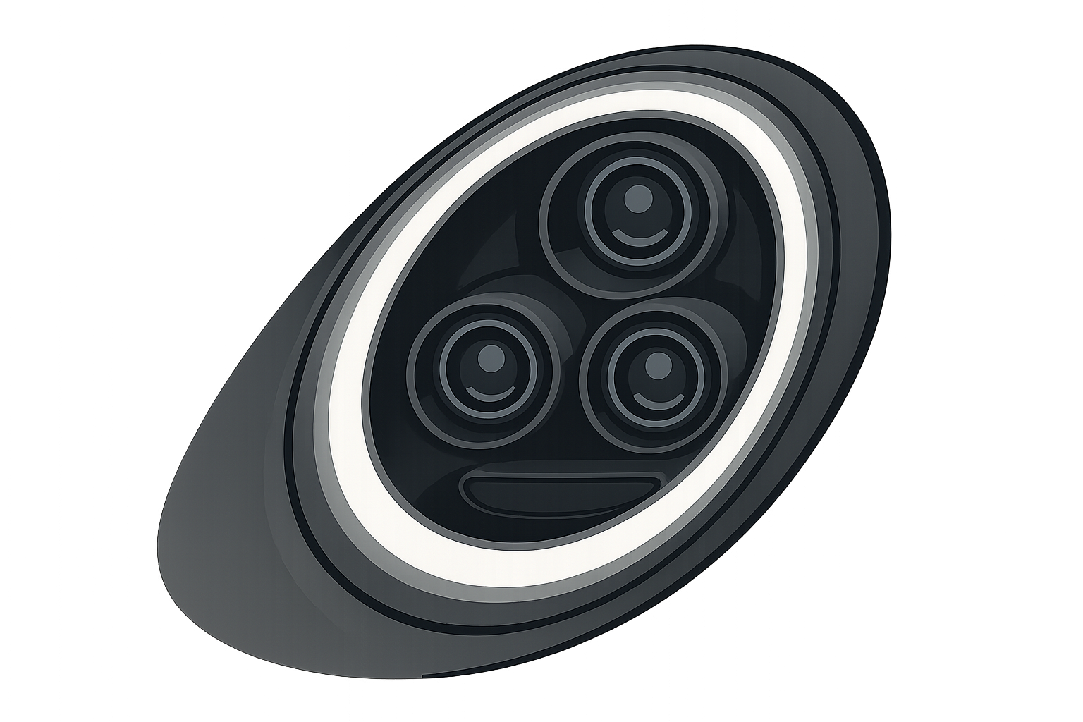 Porsche LED headlight innovation technology wallpaper