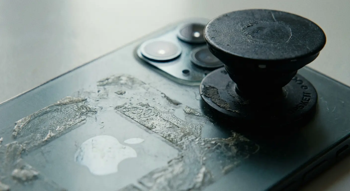 Phone grip compatibility issues across devices