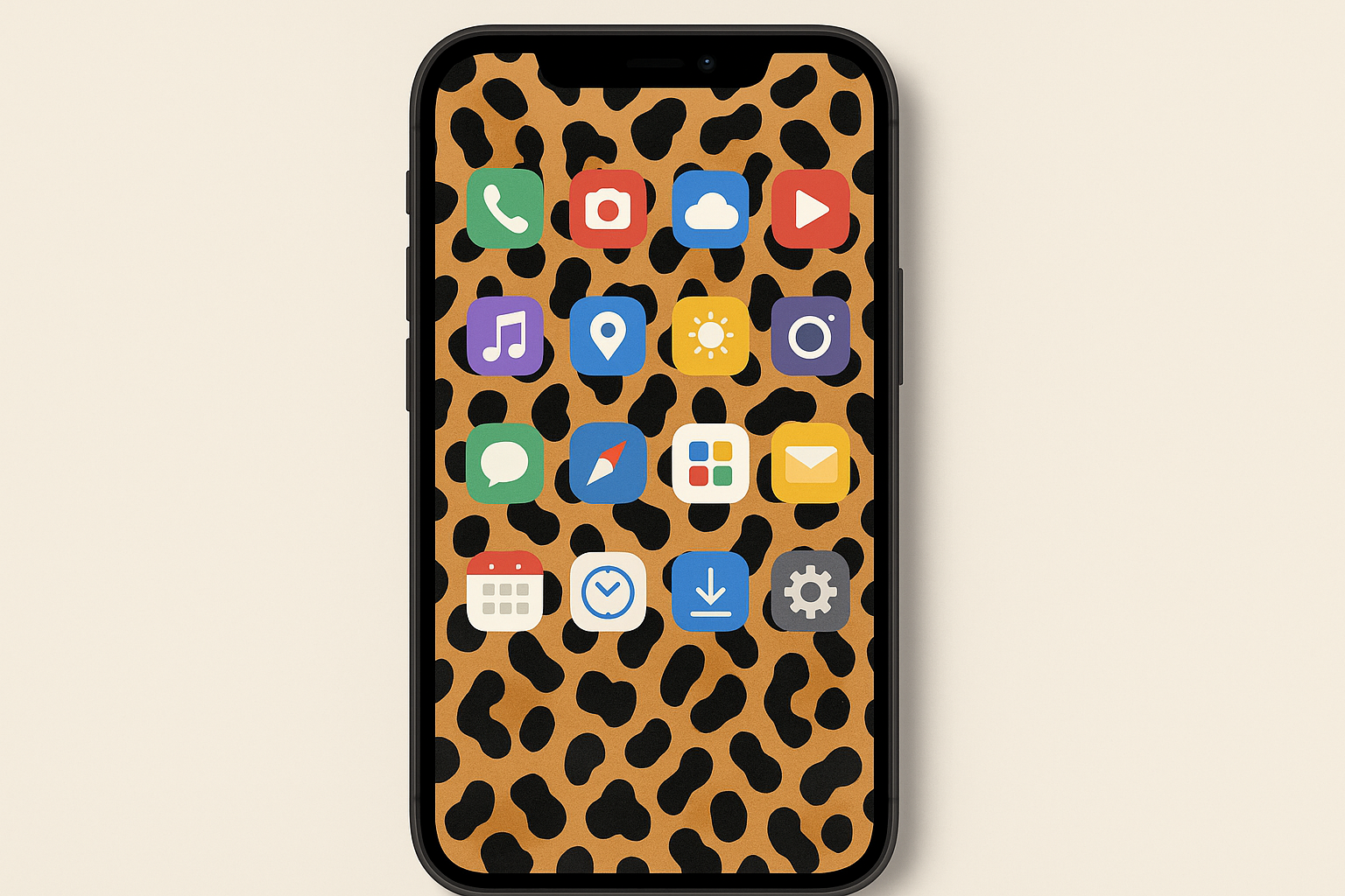 Performance comparison of leopard print wallpaper styles