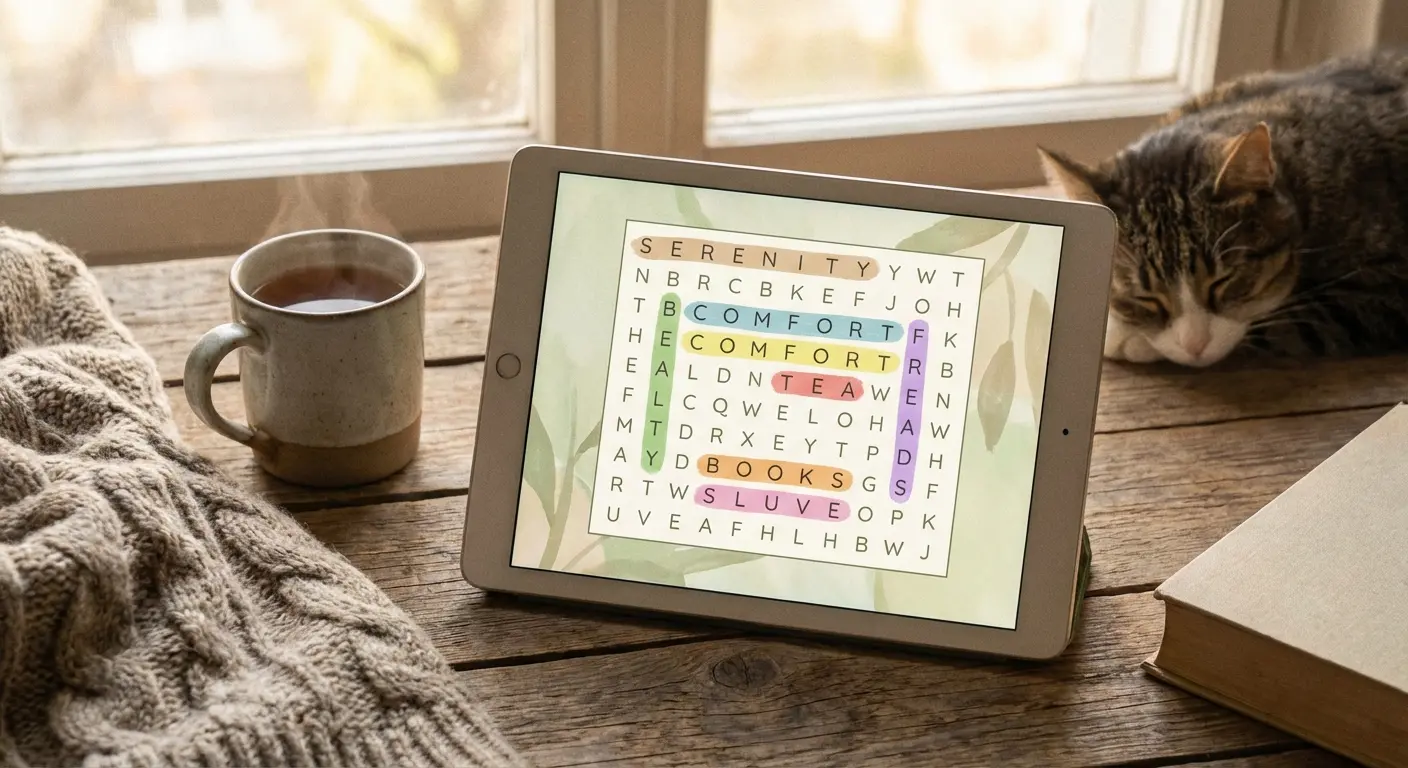 Word search discovery games