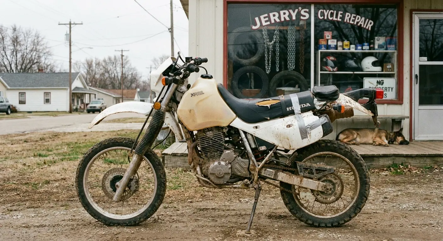 Suzuki DR650S dual sport bike