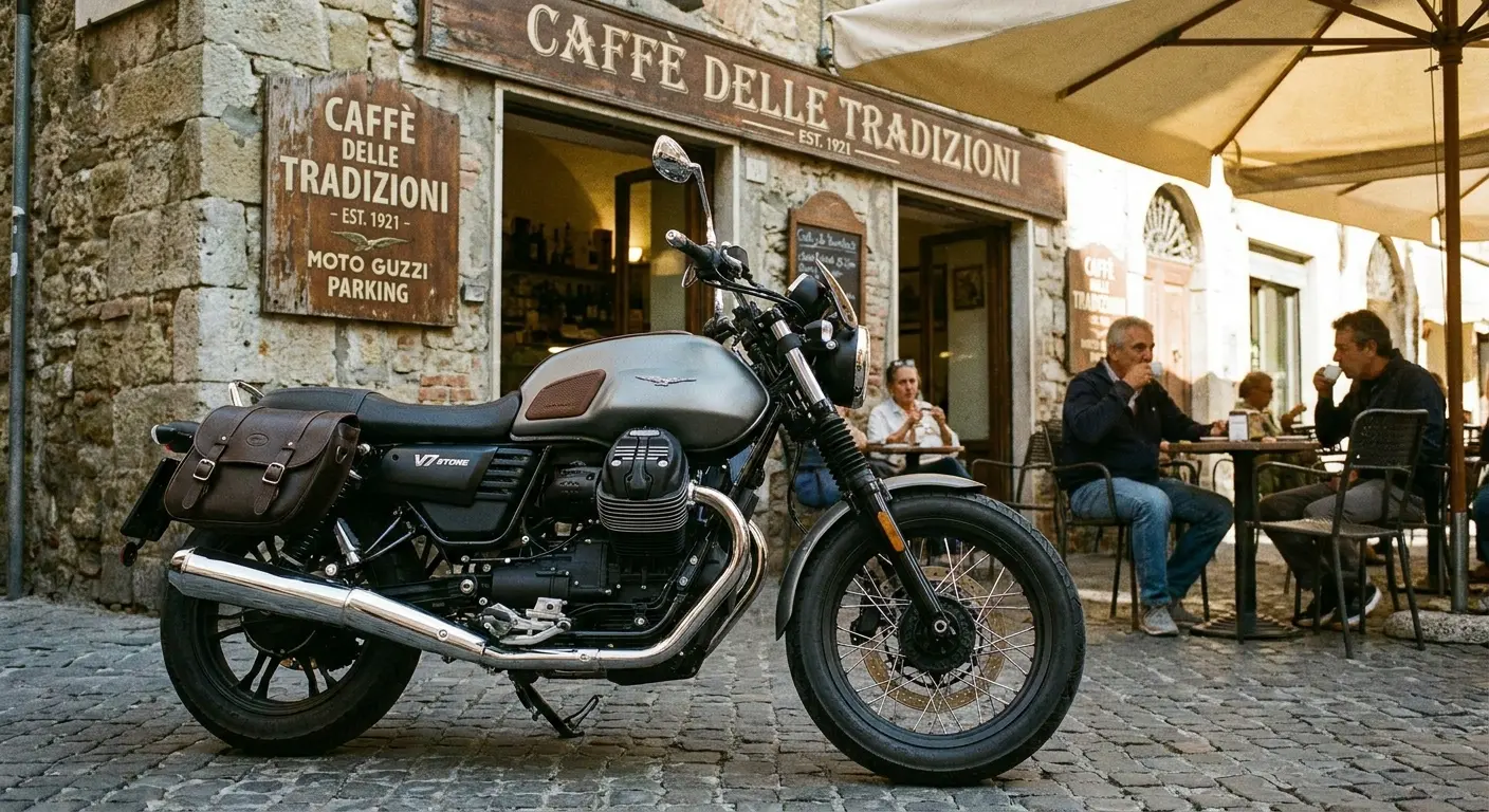 Moto Guzzi V7 Stone classic motorcycle