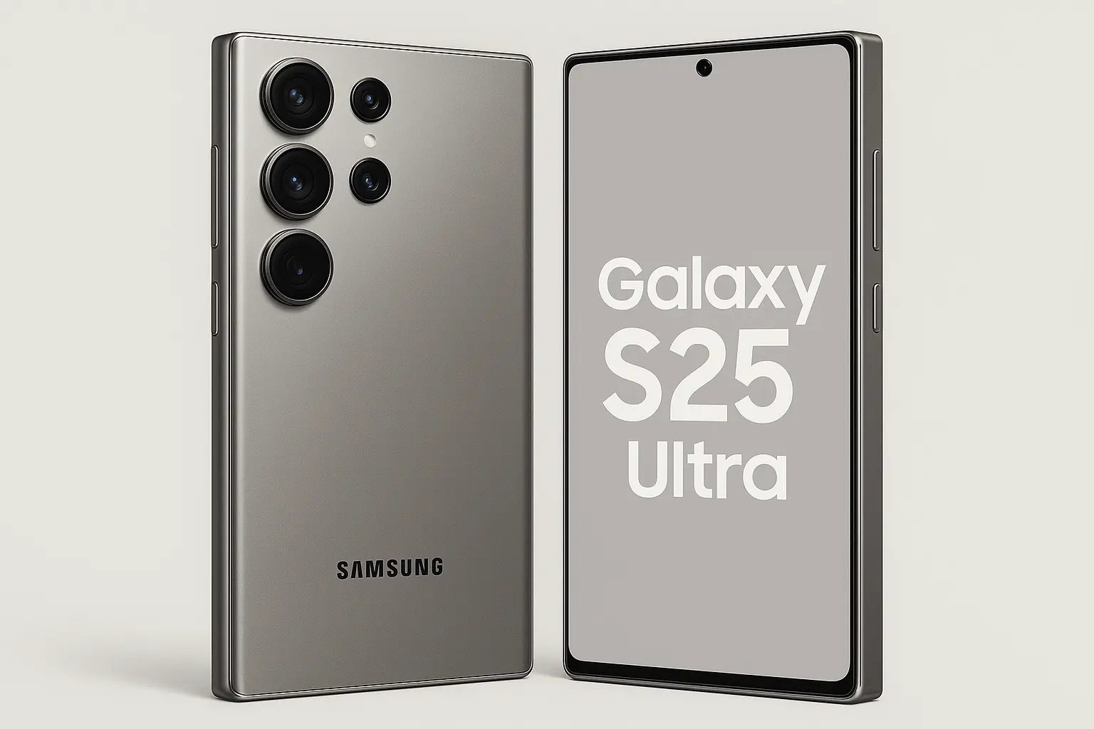 Samsung Galaxy S25 Ultra flagship phone showcase