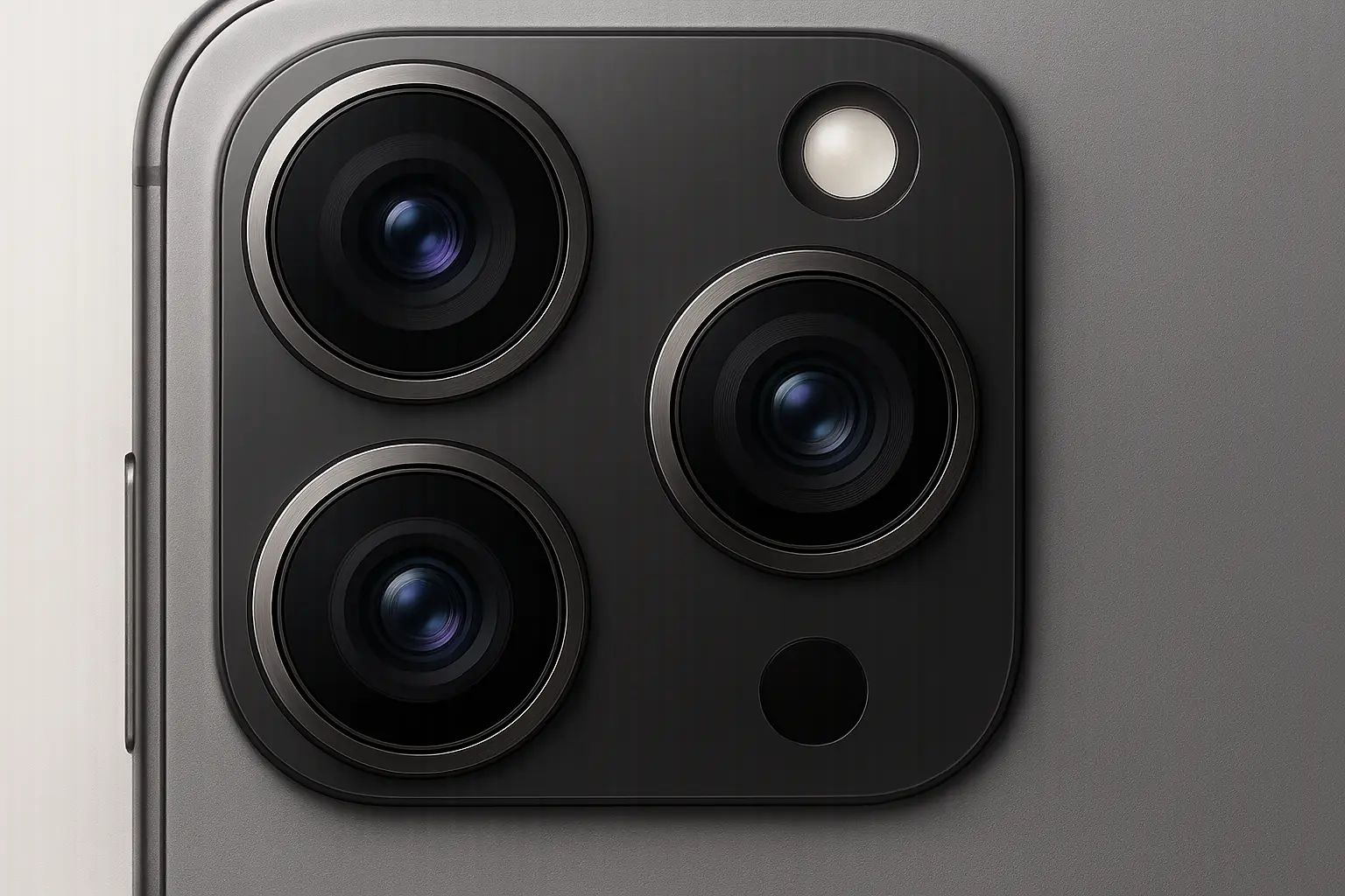 Comparison of flagship smartphone cameras showing various triple lens configurations