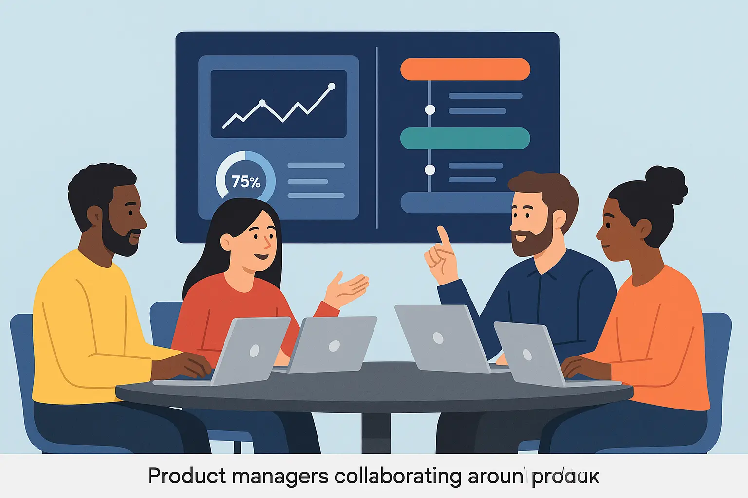 Product manager reviewing resume examples