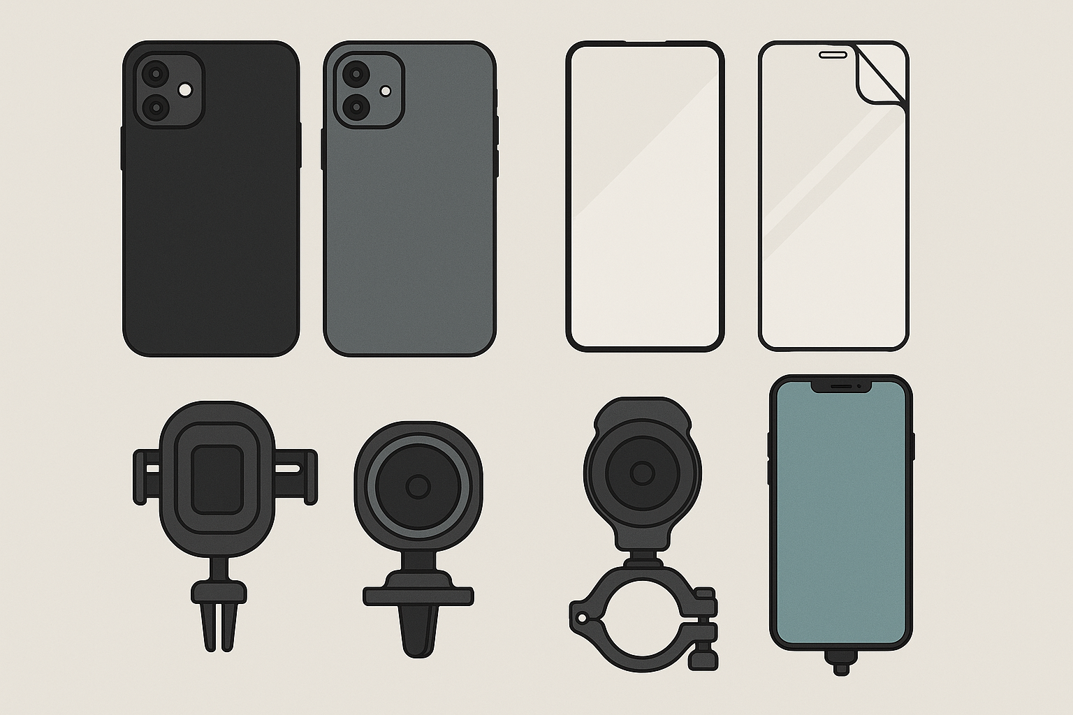 Samsung Galaxy protective accessories and charging solutions