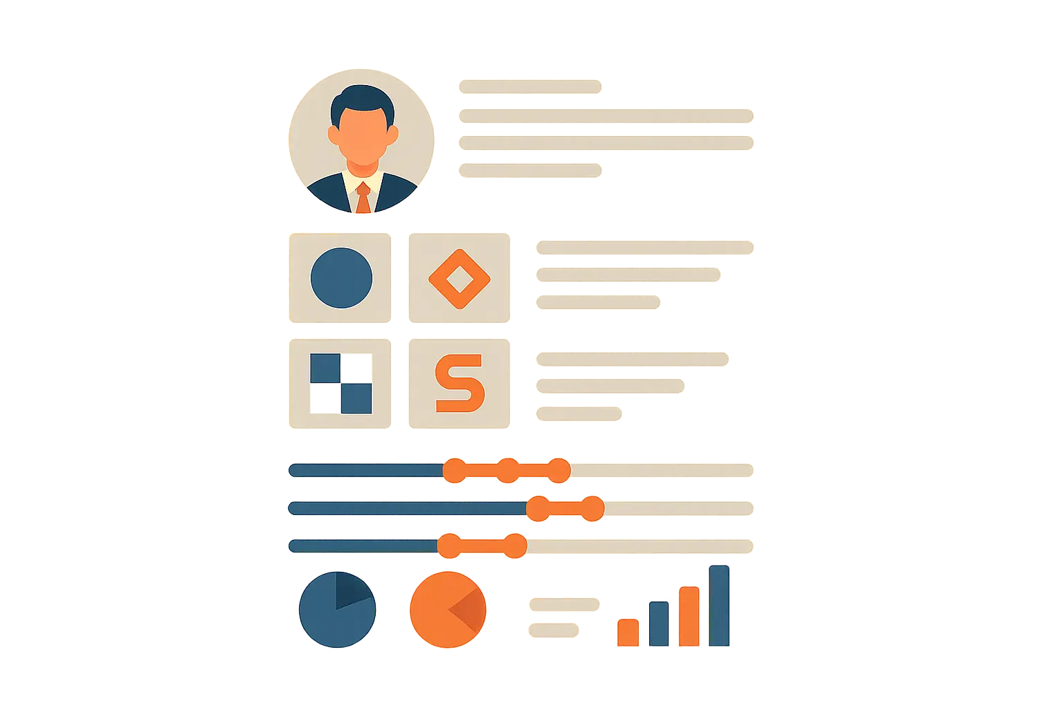 Mid-level graphic design resume examples