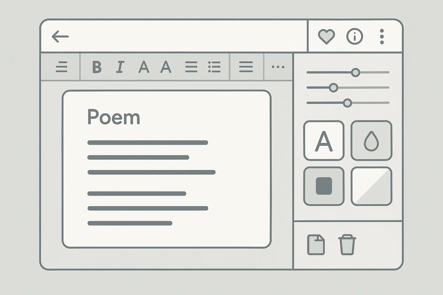 Digital funeral poem customization tools