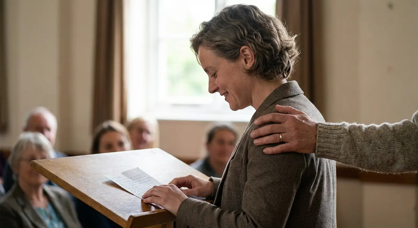 Acknowledging shared grief in a parent eulogy