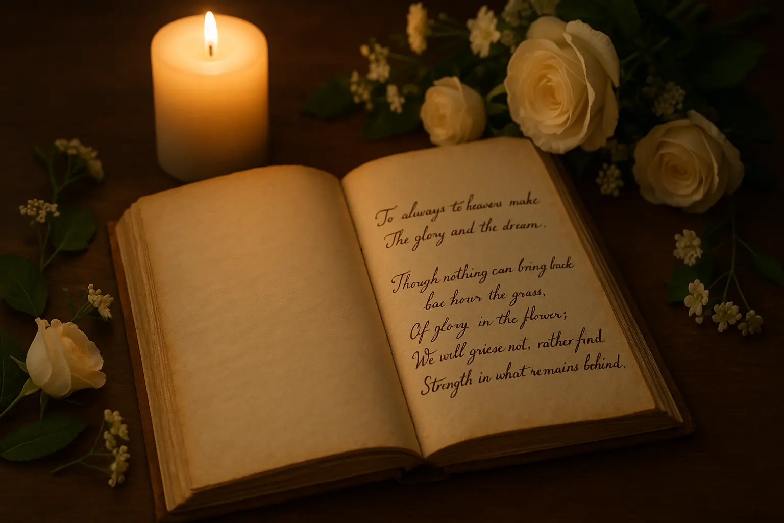 Celebration of life poems honoring loved ones