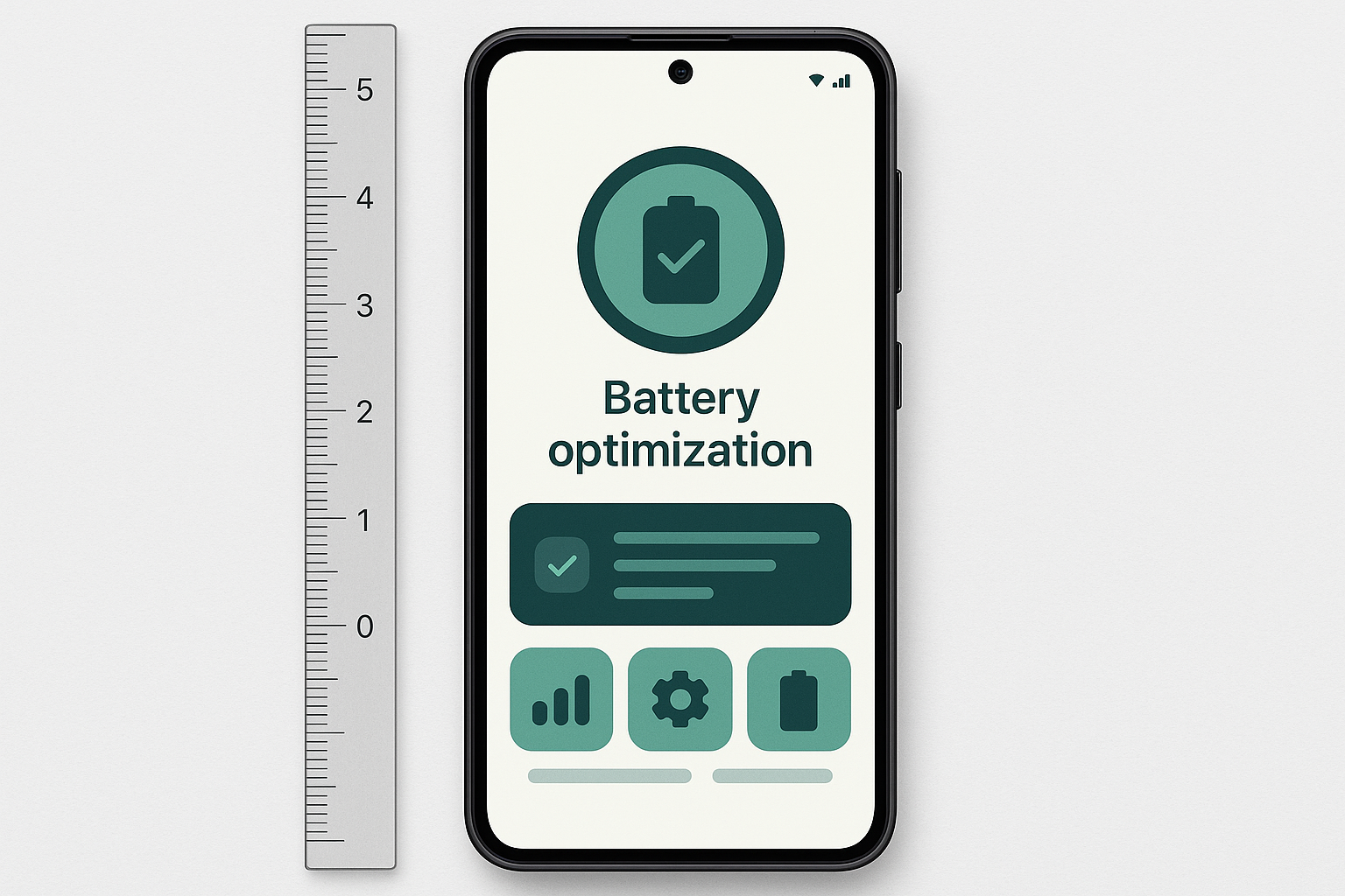 Samsung Galaxy S23 compact phone with optimized battery performance