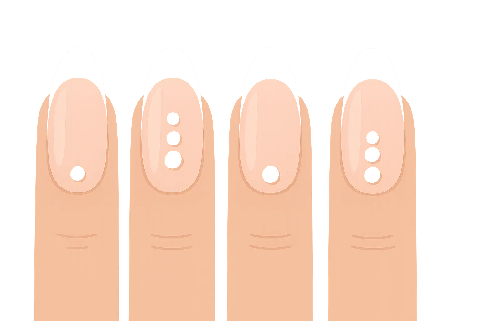 Classic bridal venus nails collection showcase