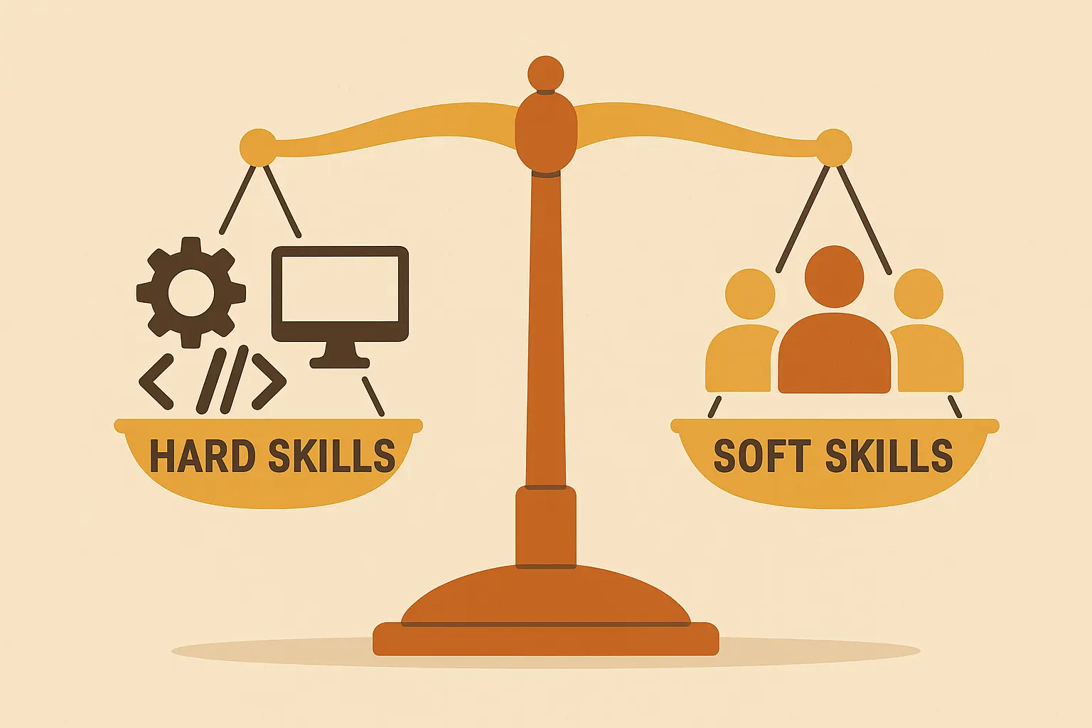 Hard skills vs soft skills resume keywords