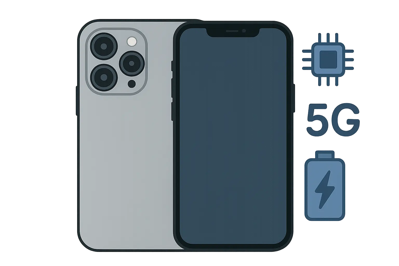 High-performance iPhone models with battery drain