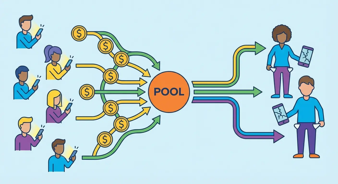 Premium pooling cost breakdown chart