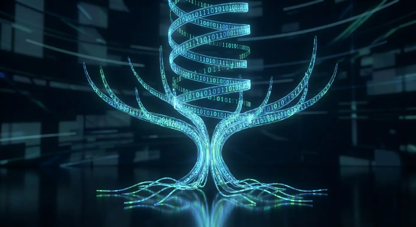 Child building the future with coding