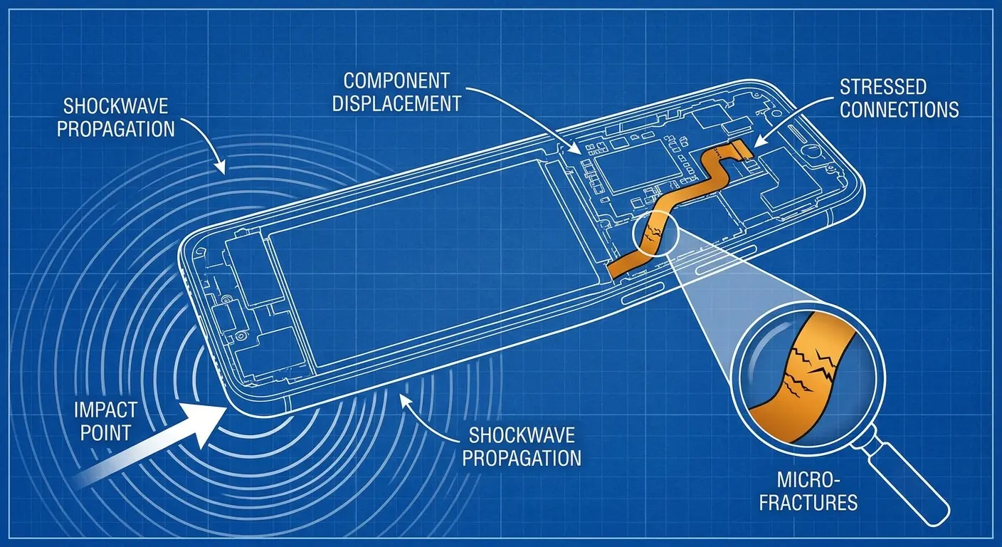 What actually happens inside your phone when you drop it (spoiler: nothing good)