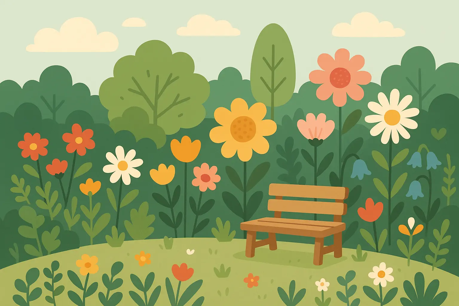 Grandmother and grandchild baking together