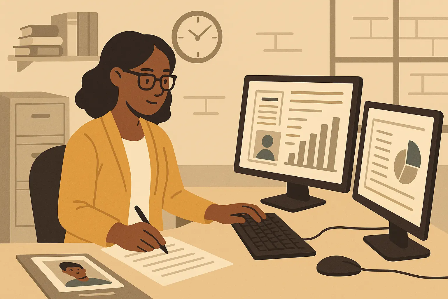 Industry-specific data entry applications