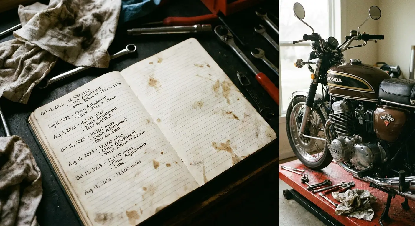 Keep a maintenance log, even if it's just on your phone