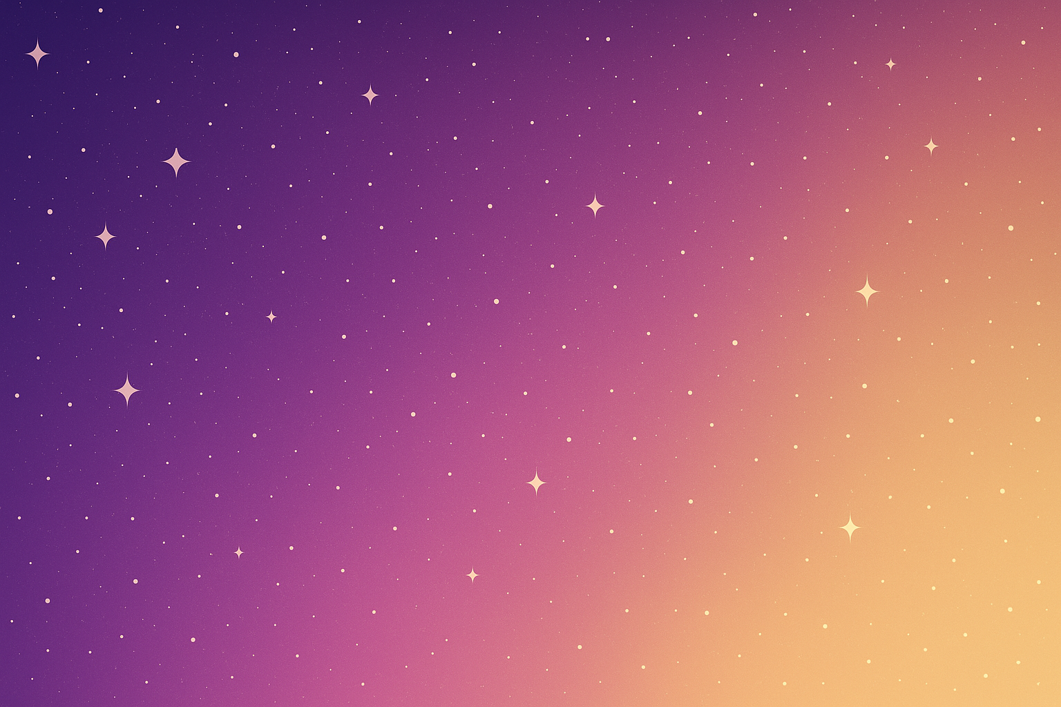 Cosmic galaxy gradient with purple and gold color transitions