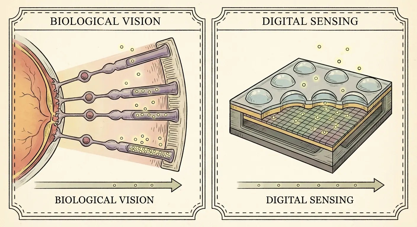 Phone camera capturing vibrant northern lights display