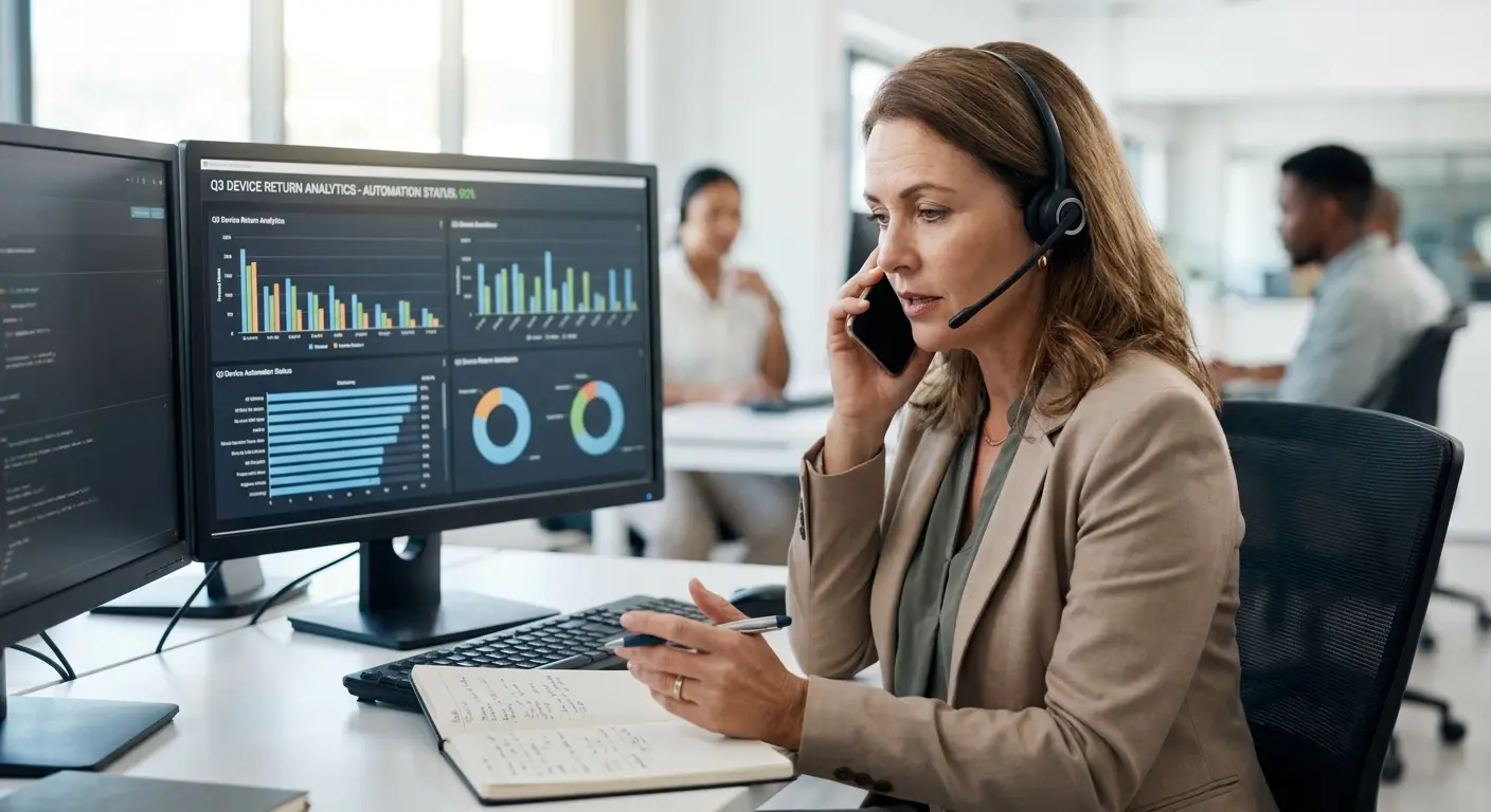 Balanced automation and human oversight model