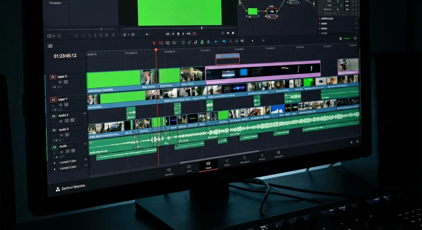 Adobe Premiere Pro timeline interface