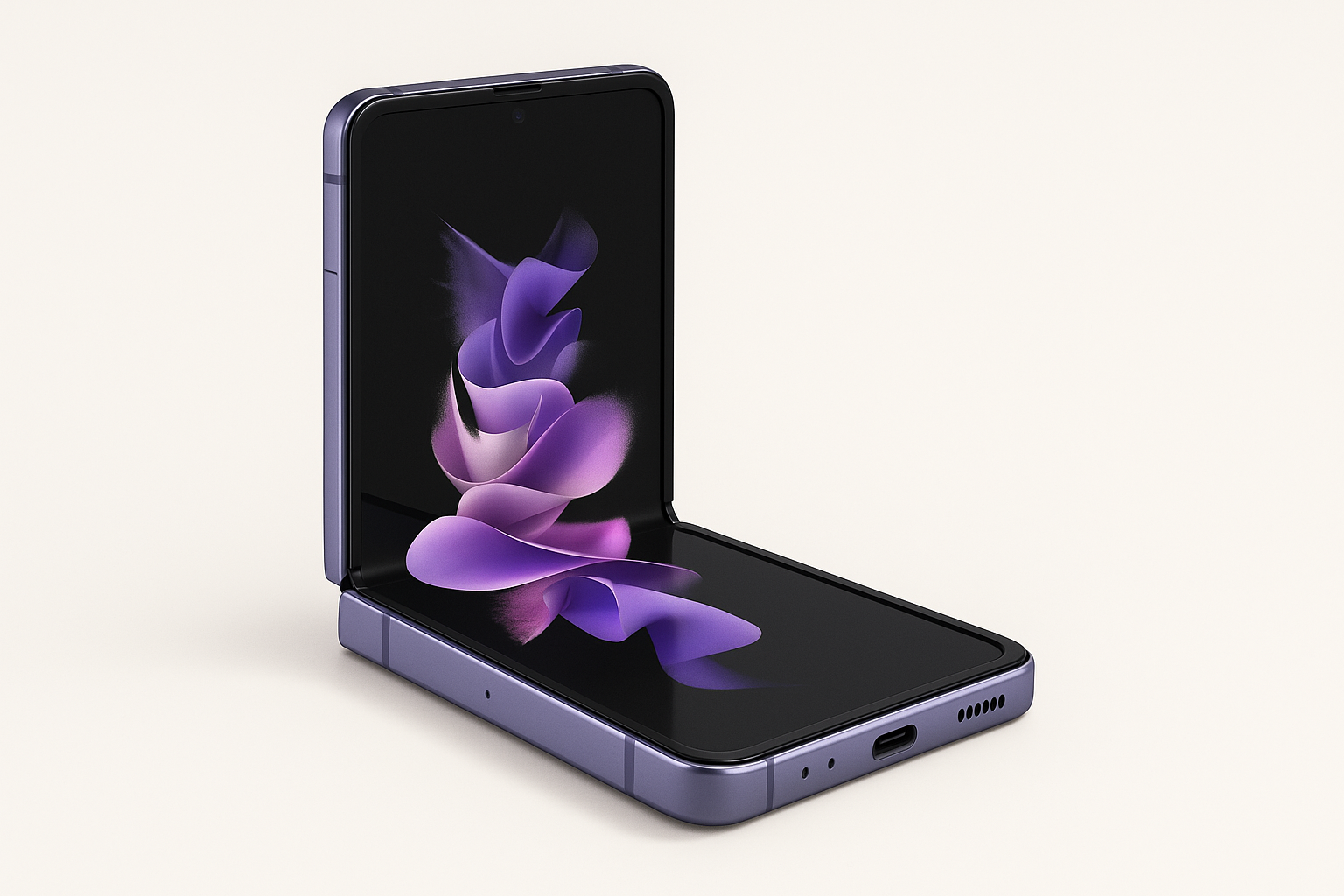 Samsung Galaxy Z Flip series compact folding design