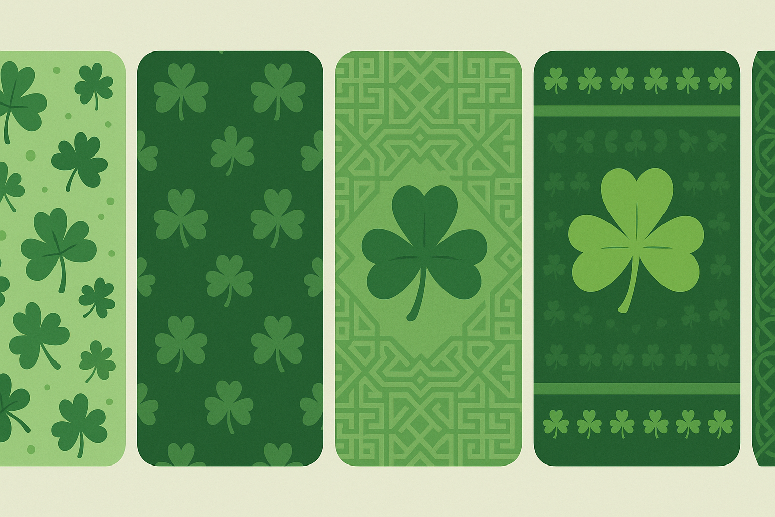St. Patrick's Day phone wallpaper collection