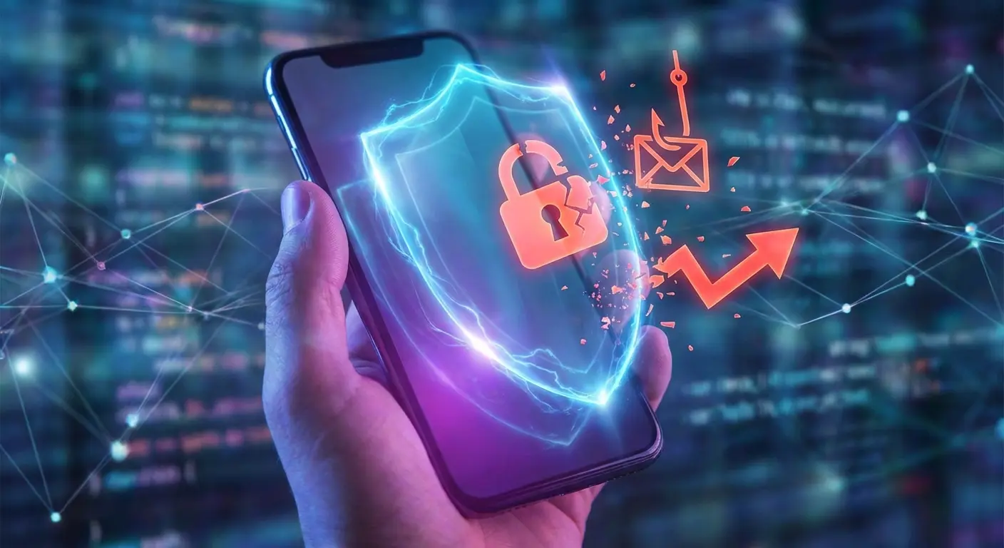 Web protection blocking malicious link