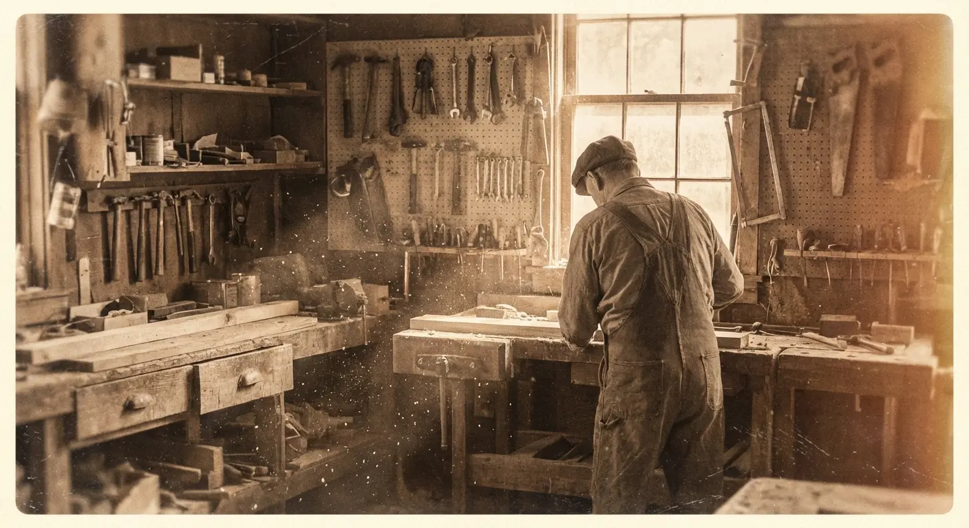 Vintage photo representing historical context of a grandfather's life