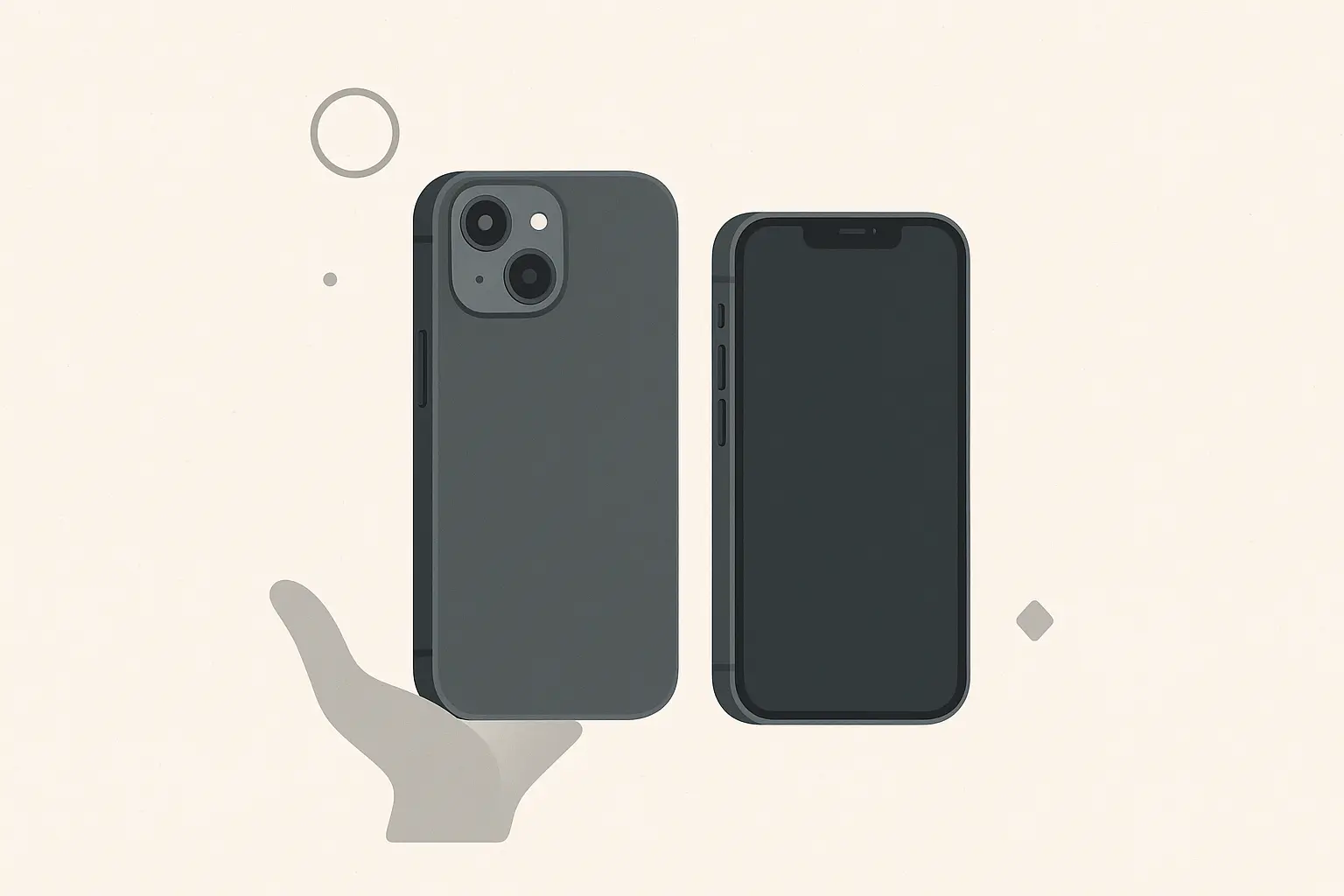 iPhone 12 Mini showing its compact form factor and lightweight design