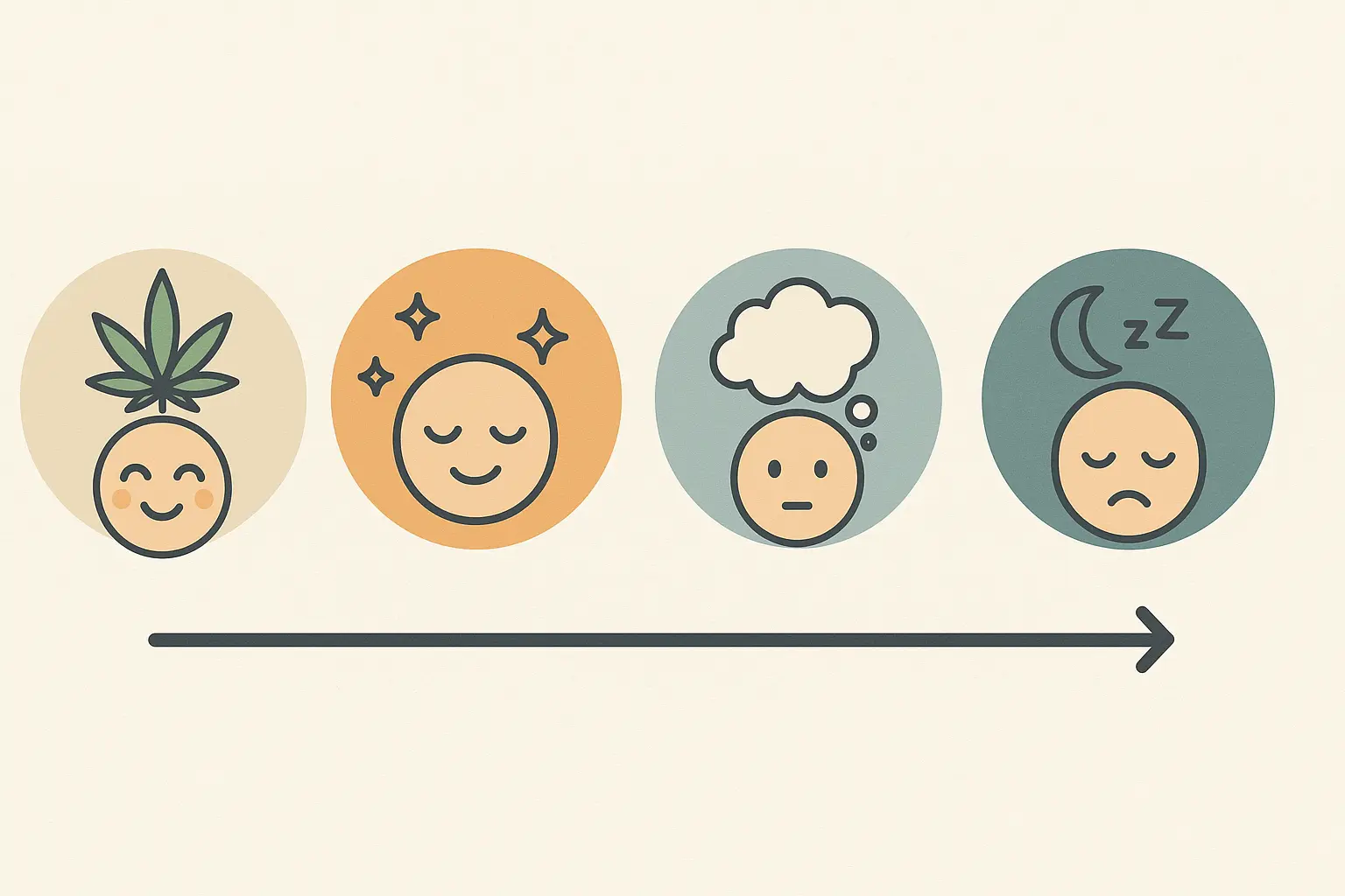 Mandarin Cookies effects timeline and consumption experience