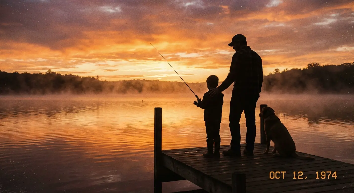 Son delivering a speech for his parent